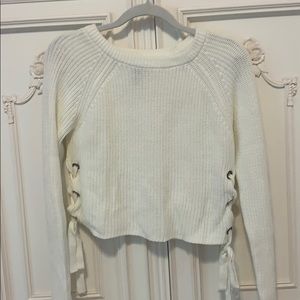Cream sweater